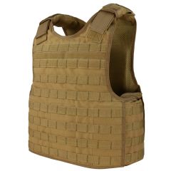 Military Coyote Brown Defender Plate Carrier