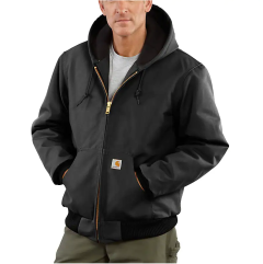 Armored Carhart Loose Fit Firm Duck Insulated Flannel-Lined